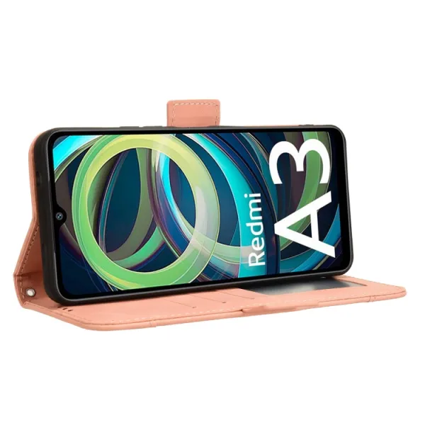 SLOT Peňaženkový obal pre Xiaomi Redmi A3 ružový