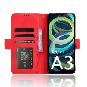 SLOT Peňaženkový obal pre Xiaomi Redmi A3 červený