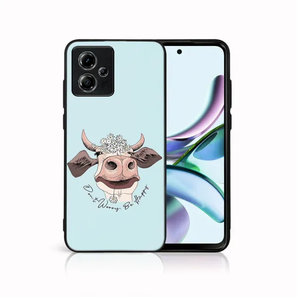 MY ART Ochranný kryt pre Motorola Moto G54 5G / G54 Power Edition 5G HAPPY COW (181)