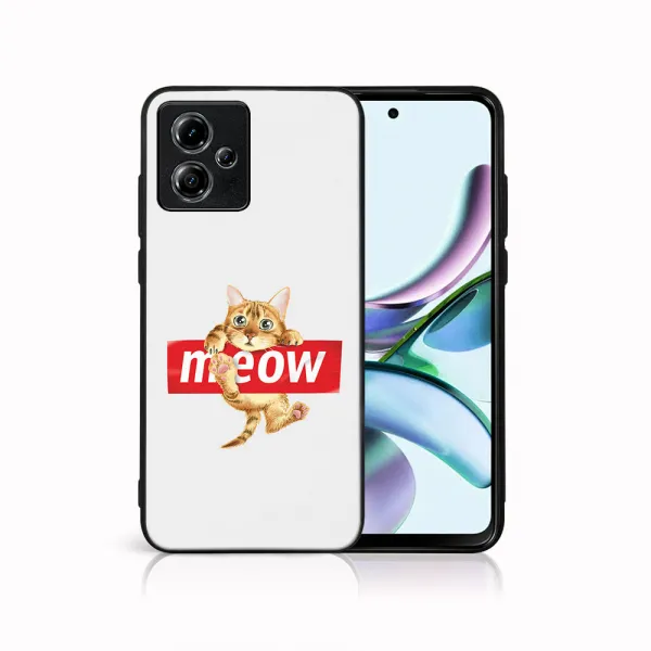 MY ART Ochranný kryt pre Motorola Moto G54 5G / G54 Power Edition 5G MEOW (183)