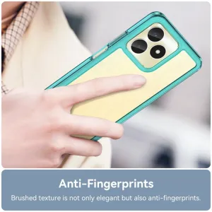 CRYSTAL Ochranný obal pre Realme Note 50 tyrkysový