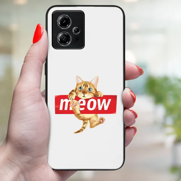 MY ART Ochranný kryt pre Motorola Moto G54 5G / G54 Power Edition 5G MEOW (183)