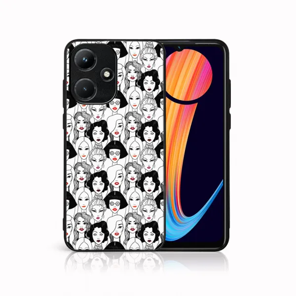 MY ART Ochranný kryt pre Infinix Hot 30i LIPSTICK (174)