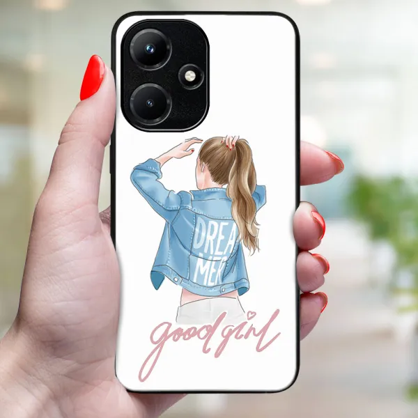 MY ART Ochranný kryt pre Infinix Hot 30i GOOD GIRL (130)