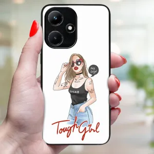 MY ART Ochranný kryt pre Infinix Hot 30i TOUGH GIRL (131)