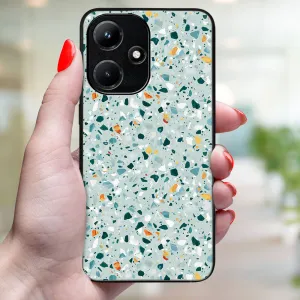 MY ART Ochranný kryt pre Infinix Hot 30i BLUE TERRAZZO (164)