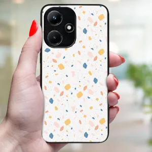 MY ART Ochranný kryt pre Infinix Hot 30i ORANGE TERRAZZO (165)