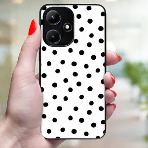 MY ART Ochranný kryt pre Infinix Hot 30i DOTS (168)