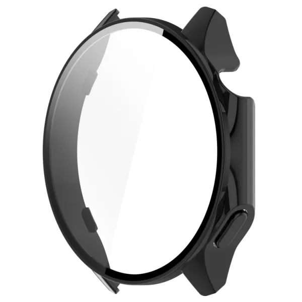 PC FULL COVER Plastový kryt so sklom pre OnePlus Watch 2 čierny