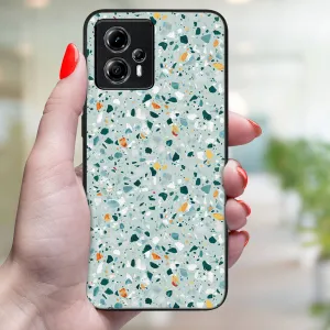 MY ART Ochranný kryt pre Motorola Moto G84 5G BLUE TERRAZZO (164)