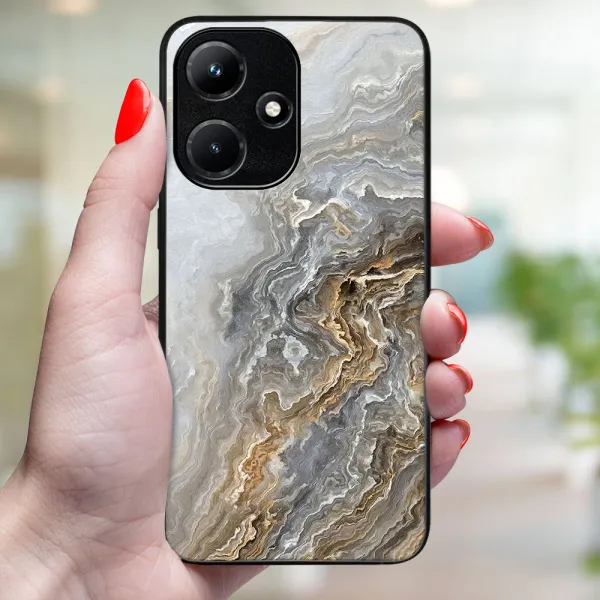 MY ART Ochranný kryt pre Infinix Hot 30i BEIGE (151)