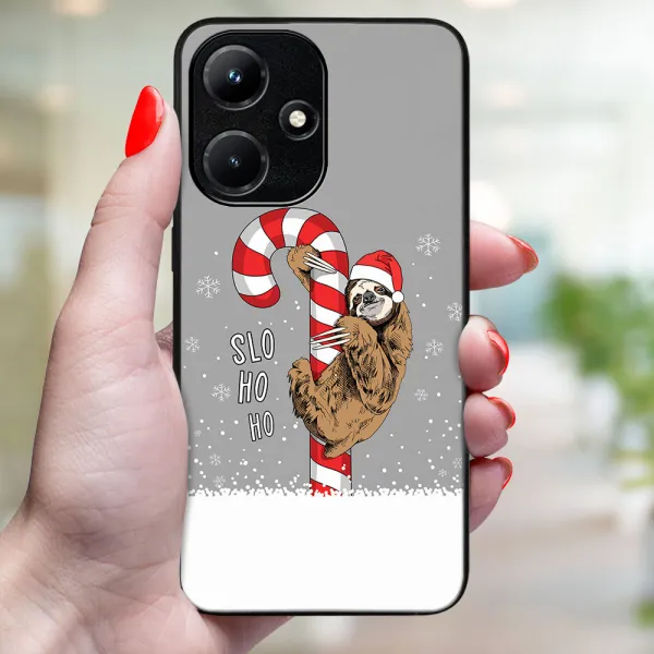 MY ART Kryt s vianočným dizajnom Infinix Hot 30i CANDY (076)