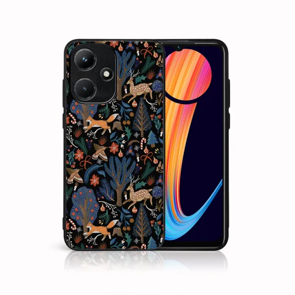 MY ART Kryt s vianočným dizajnom Infinix Hot 30i WINTER (071)