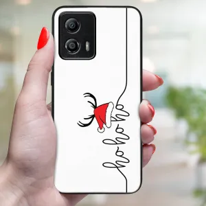 MY ART Kryt s vianočným dizajnom Motorola Moto G53 5G HOHOHO (073)