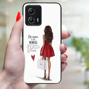 MY ART Ochranný kryt pre Motorola Moto G53 5G RED DRESS (137)