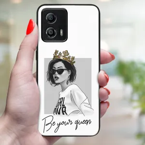 MY ART Ochranný kryt pre Motorola Moto G53 5G QUEEN (139)