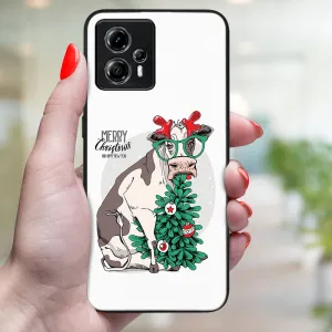 MY ART Kryt s vianočným dizajnom Motorola Moto G84 5G MERRY CHRISTMAS (074)