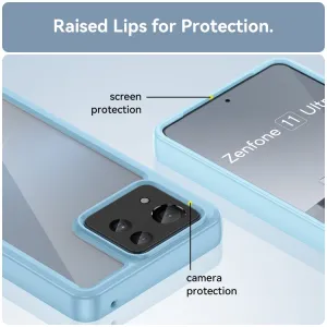 CRYSTAL Ochranný kryt pre Asus Zenfone 11 Ultra modrý