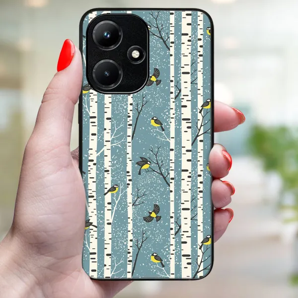 MY ART Kryt s vianočným dizajnom Infinix Hot 30i BIRCH (072)