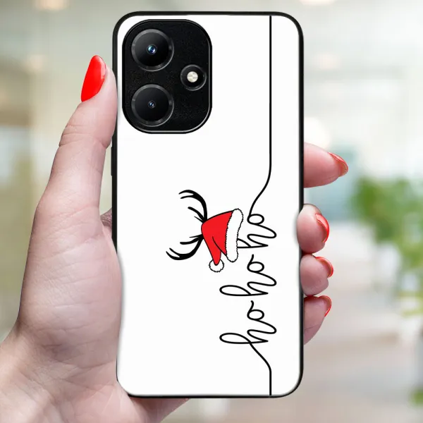 MY ART Kryt s vianočným dizajnom Infinix Hot 30i HOHOHO (073)