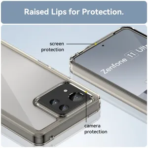 CRYSTAL Ochranný kryt pre Asus Zenfone 11 Ultra šedý