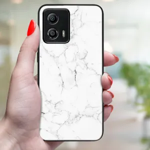 MY ART Ochranný kryt pre Motorola Moto G53 5G WHITE MARBLE (144)