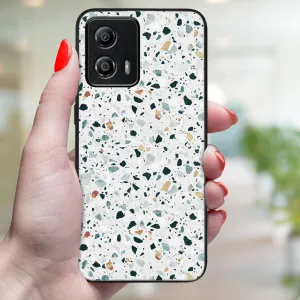 MY ART Ochranný kryt pre Motorola Moto G53 5G GREY TERRAZZO (163)