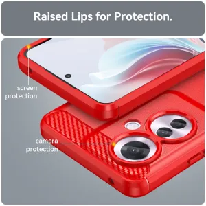 FLEXI TPU Ochranný kryt Oppo Reno11 F 5G červený