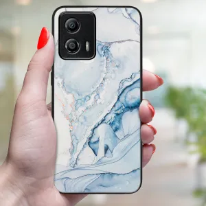 MY ART Ochranný kryt pre Motorola Moto G53 5G LIGHT BLUE (149)