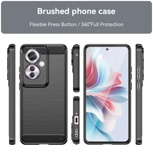 FLEXI TPU Ochranný kryt Oppo Reno11 F 5G čierny
