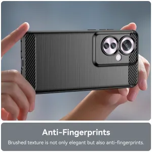 FLEXI TPU Ochranný kryt Oppo Reno11 F 5G čierny