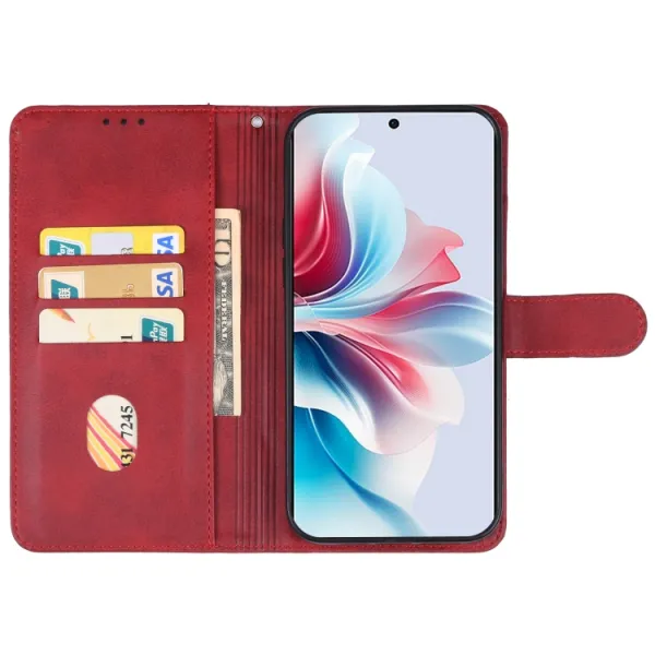 SMOOTH Peňaženkové puzdro pre Oppo Reno11 F 5G červené