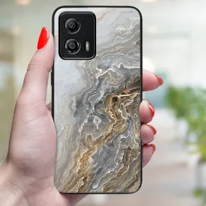 MY ART Ochranný kryt pre Motorola Moto G53 5G BEIGE (151)
