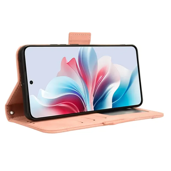 SLOT Peňaženkový obal pre Oppo Reno11 F 5G ružový