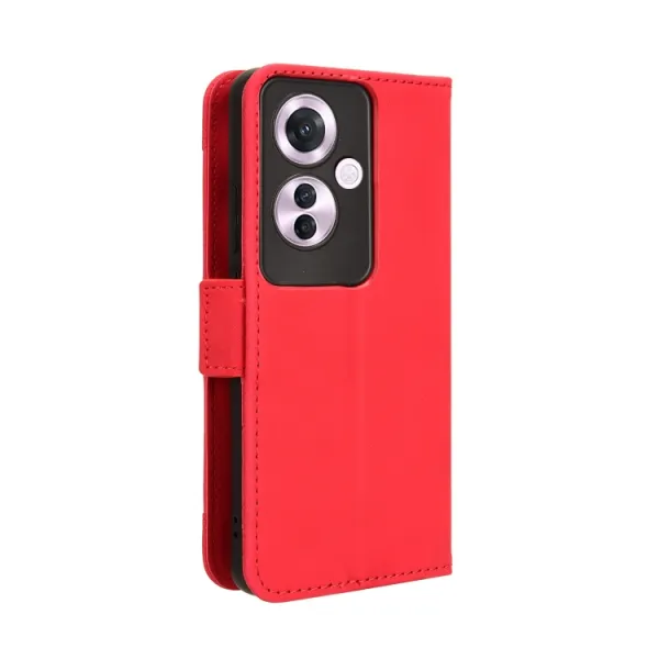 SLOT Peňaženkový obal pre Oppo Reno11 F 5G červený