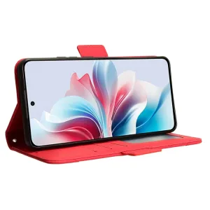SLOT Peňaženkový obal pre Oppo Reno11 F 5G červený