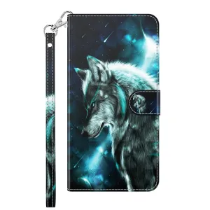 ART Peňaženkový kryt pre Motorola Moto E13 WOLF