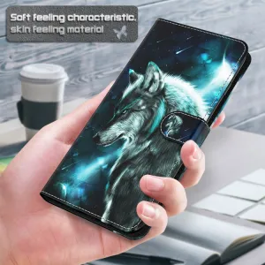 ART Peňaženkový kryt pre Motorola Moto E13 WOLF
