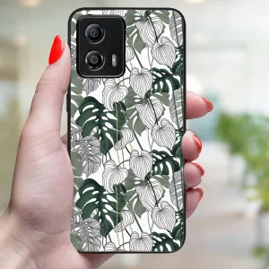 MY ART Ochranný kryt pre Motorola Moto G53 5G LEAF (175)