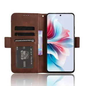 SLOT Peňaženkový obal pre Oppo Reno11 F 5G hnedý