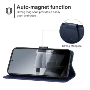 SMOOTH Peňaženkové puzdro pre Asus Zenfone 11 Ultra modré