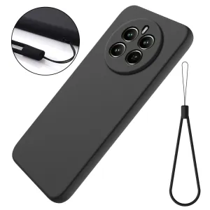 RUBBER Ochranný obal pre Realme 12+ 5G čierny
