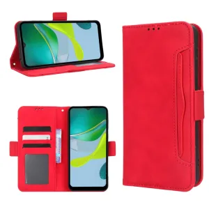 SLOT Peňaženkový obal pre Motorola Moto E13 červený
