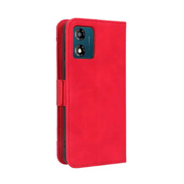 SLOT Peňaženkový obal pre Motorola Moto E13 červený