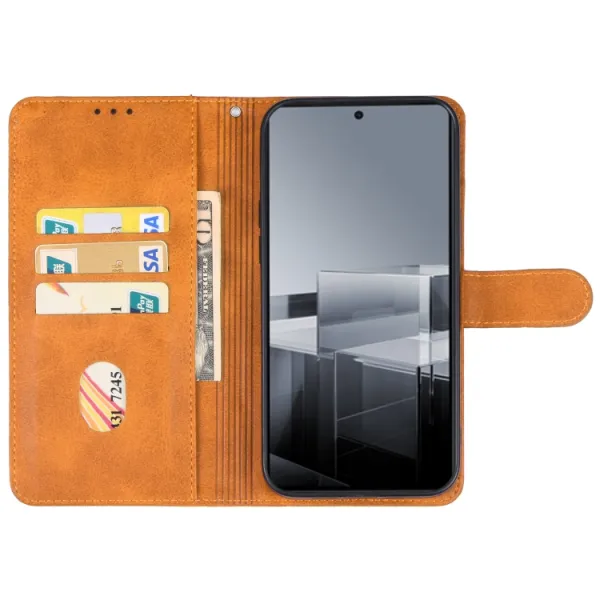 SMOOTH Peňaženkové puzdro pre Asus Zenfone 11 Ultra hnedé