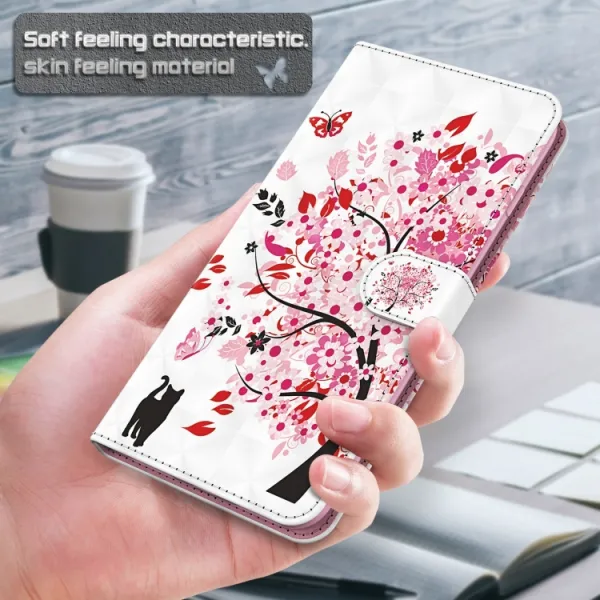 ART Peňaženkový kryt pre Motorola Moto E13 TREE