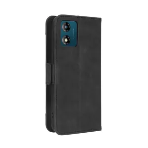 SLOT Peňaženkový obal pre Motorola Moto E13 čierny