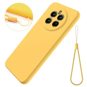 RUBBER Ochranný obal pre Realme 12+ 5G žltý