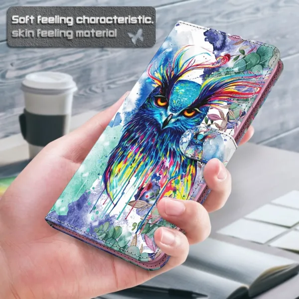 ART Peňaženkový kryt pre Motorola Moto E13 OWL