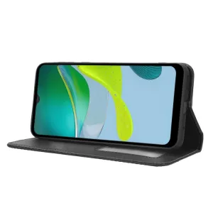 BUSINESS Peňaženkový kryt pre Motorola Moto E13 čierny